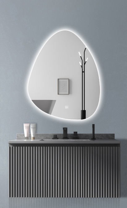 Irregular Bathroom Smart Mirror