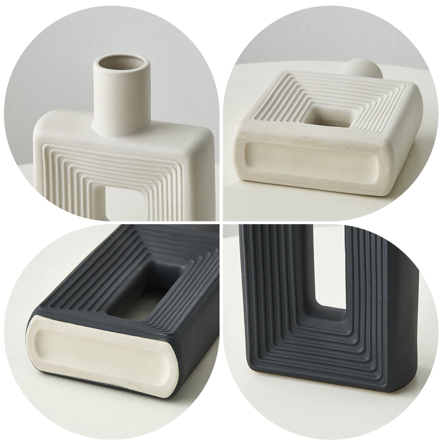 Artistic Light Lux Ceramic Vases