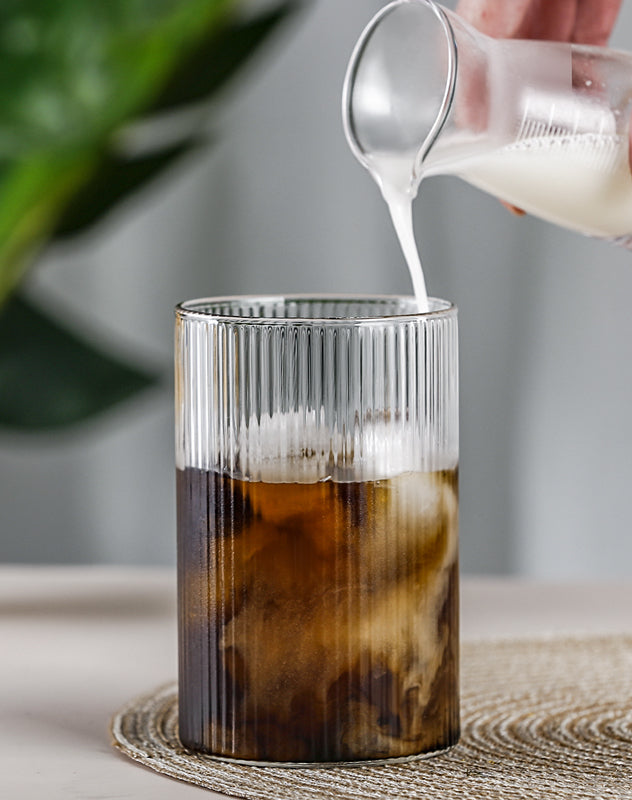 450ml Ripple Design Glass