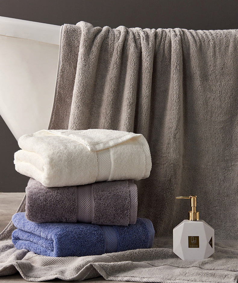 Light Soft Cotton Bath Towels