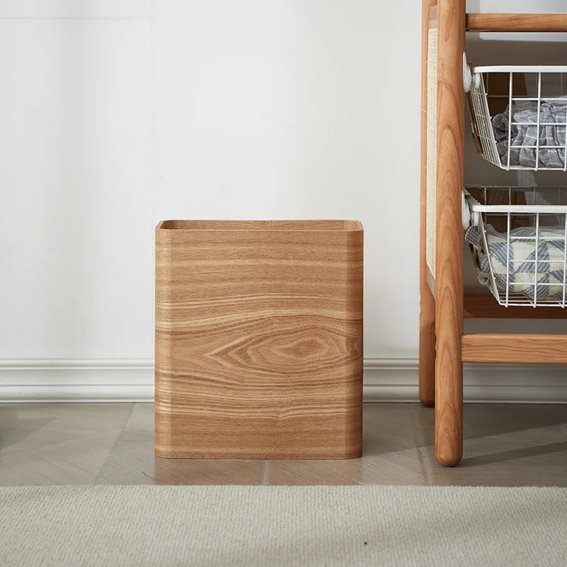 Light Lux Wood Trash Can