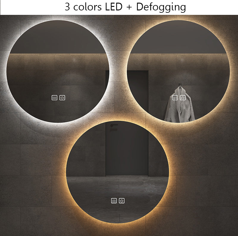 Round Bathroom Smart Mirror