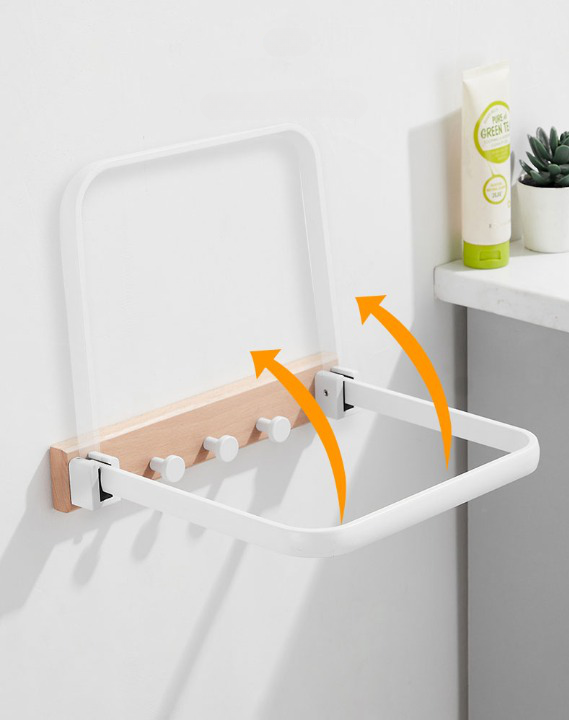 90° Collapsible Dryer Rack