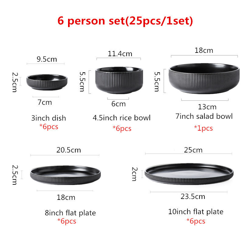 Matte Glazed Dinnerware (Set)