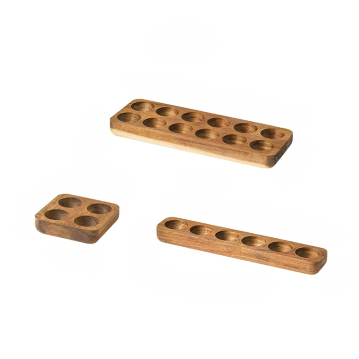 Wooden Egg Refrigerator Holder