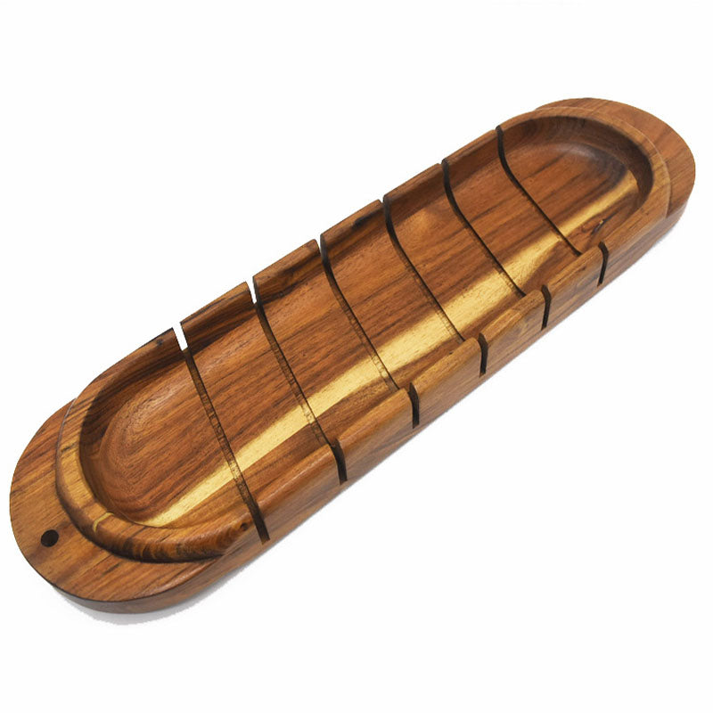 Wooden French Bread Cutting Plate