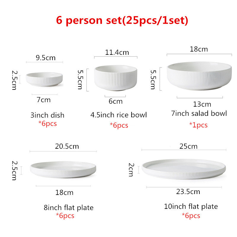 Matte Glazed Dinnerware (Set)