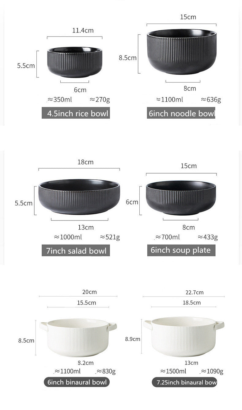 Matte Glazed Dinnerware (Set)