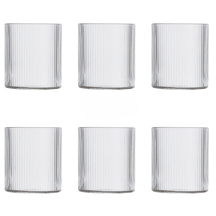 300ml Ripple Design Glass