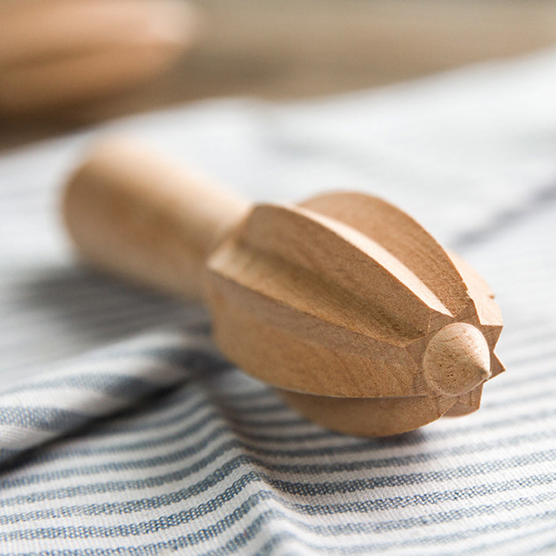 Wooden Lemon Hand Squeezer