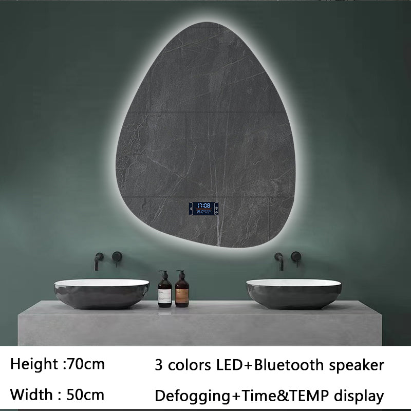 Irregular Bathroom Smart Mirror
