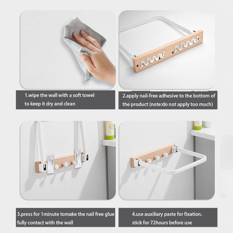 90° Collapsible Dryer Rack
