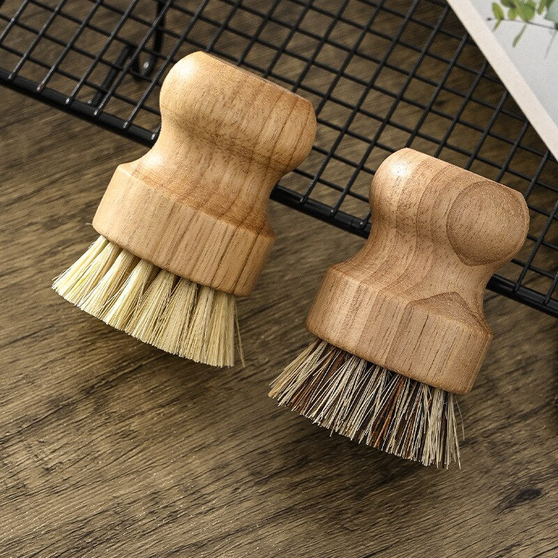 Wooden Cleaning Scrub Brush