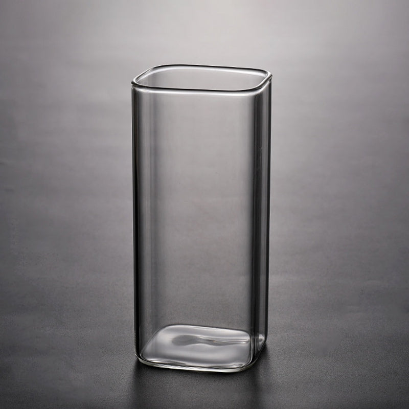 Square Milk Glass Cups