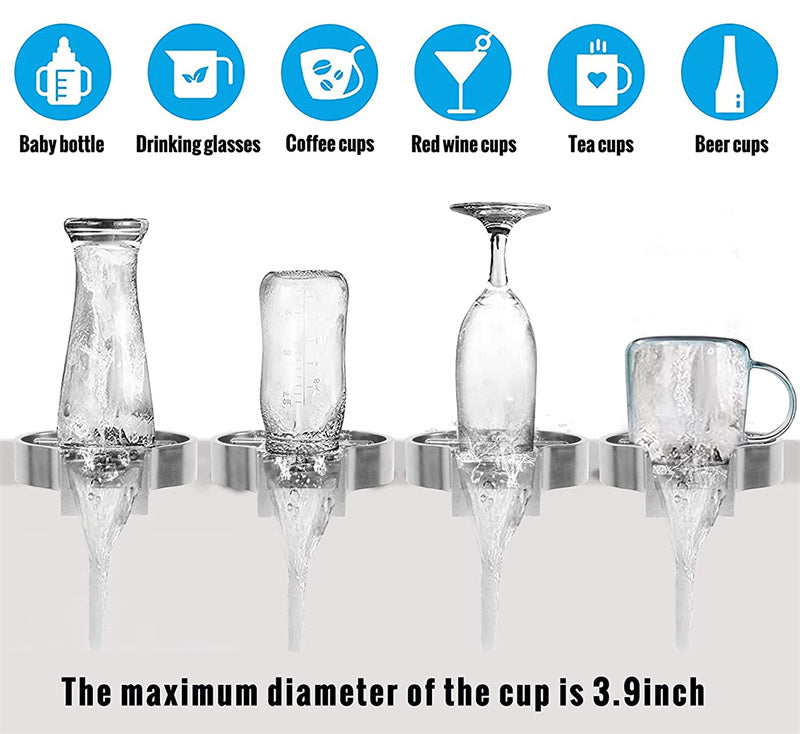 Stainless Steel High-Pressure Glass Washer
