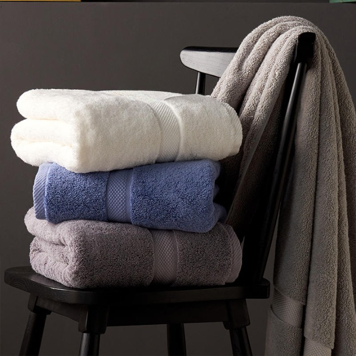 Light Soft Cotton Bath Towels