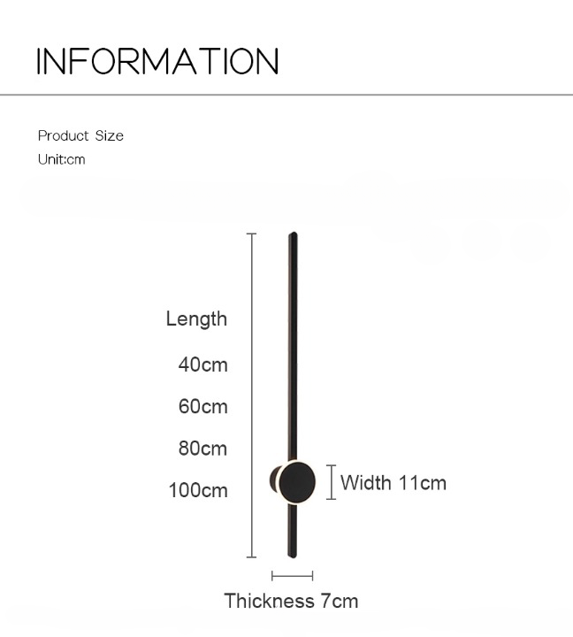 Strip Line Wall Lamp