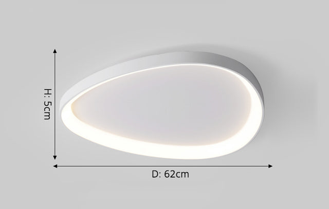 Irregular 8 Shape Ceiling Light