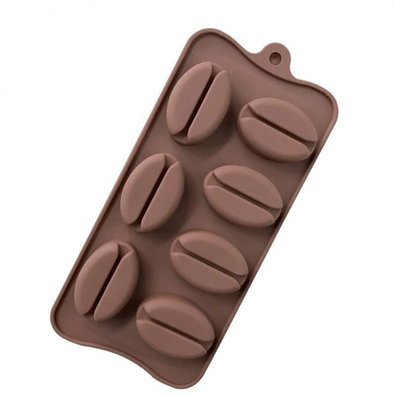 Coffee Beans Silicone Ice Cube Tray