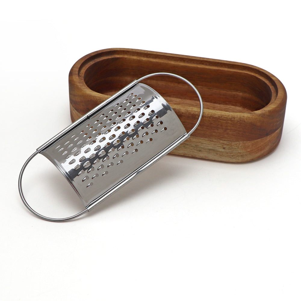 Vintage Style Wooden Grater (With Box)