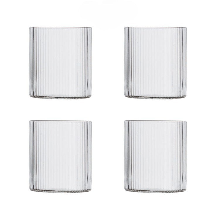 300ml Ripple Design Glass