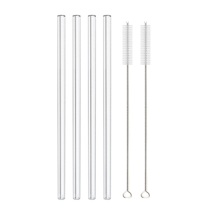 20cm Glass Straws