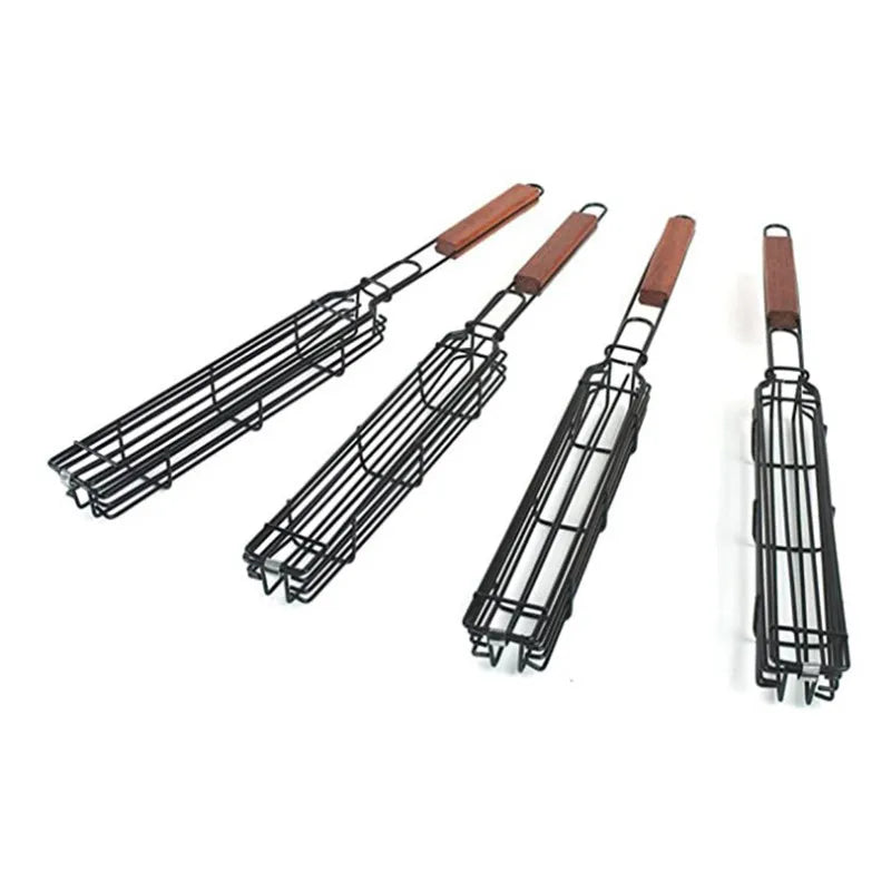 Portable BBQ Grilling Basket Tool
