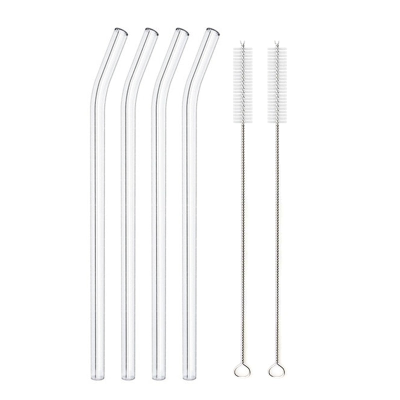 20cm Glass Straws