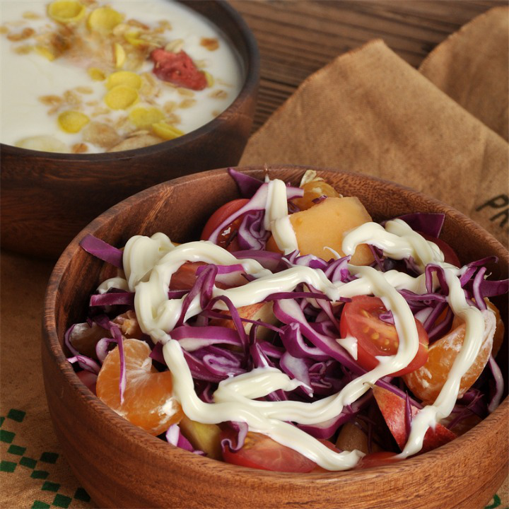 Wooden Salad Bowls + Wooden Spoons