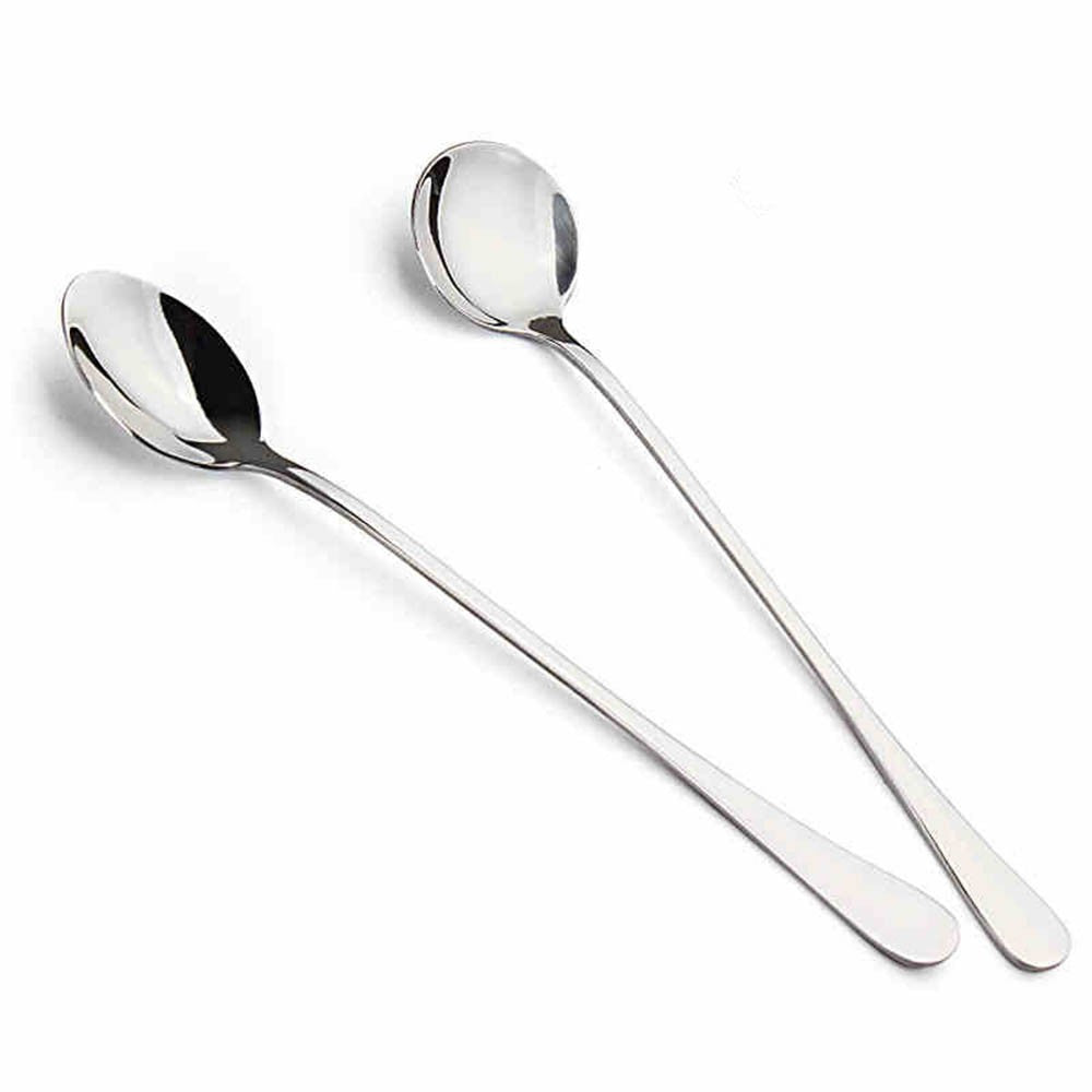 Long Handle Stir Spoon, Coffee Spoon & Dessert Spoon