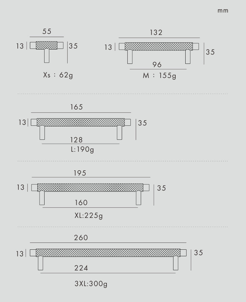 Light Lux Furniture Handles
