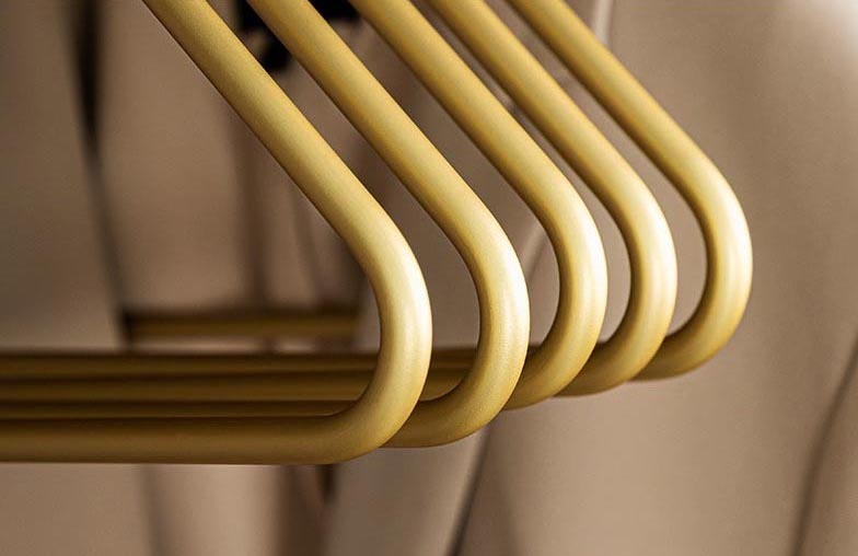 Triangle Light Lux Wardrobe Hangers