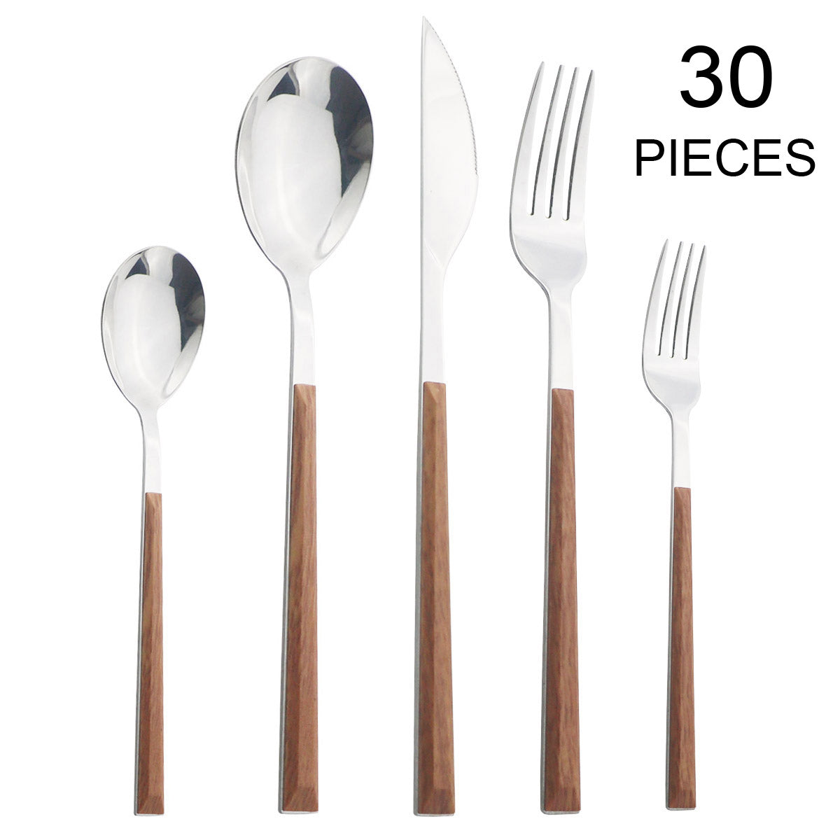 Wooden Cutlery Set