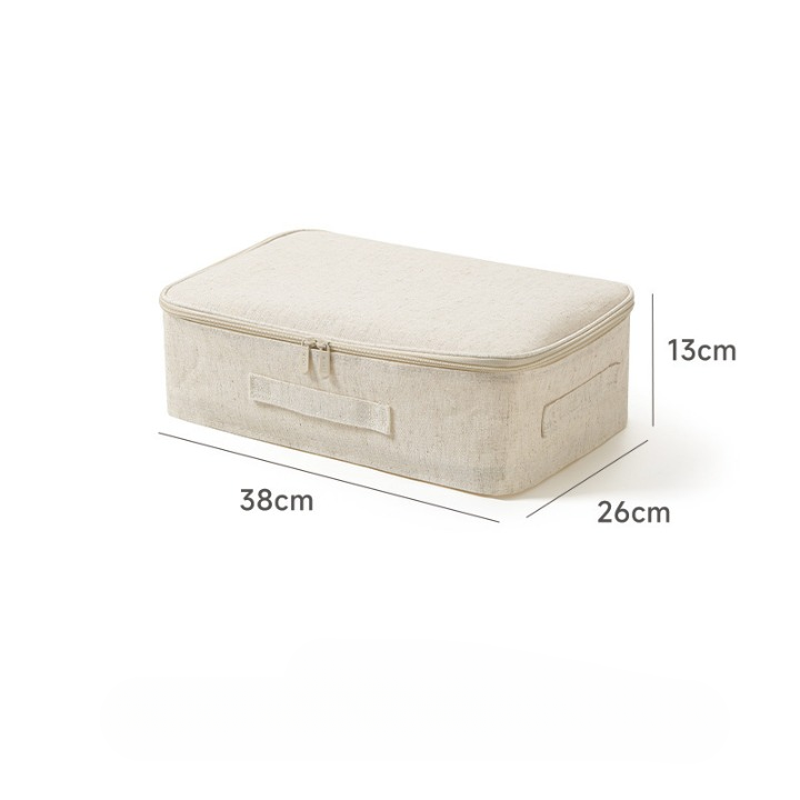 Wardrobe Folding Storage Baskets with Ziplock
