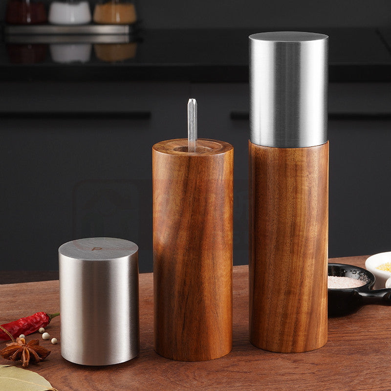 Light Lux Wooden Spice Mill Set