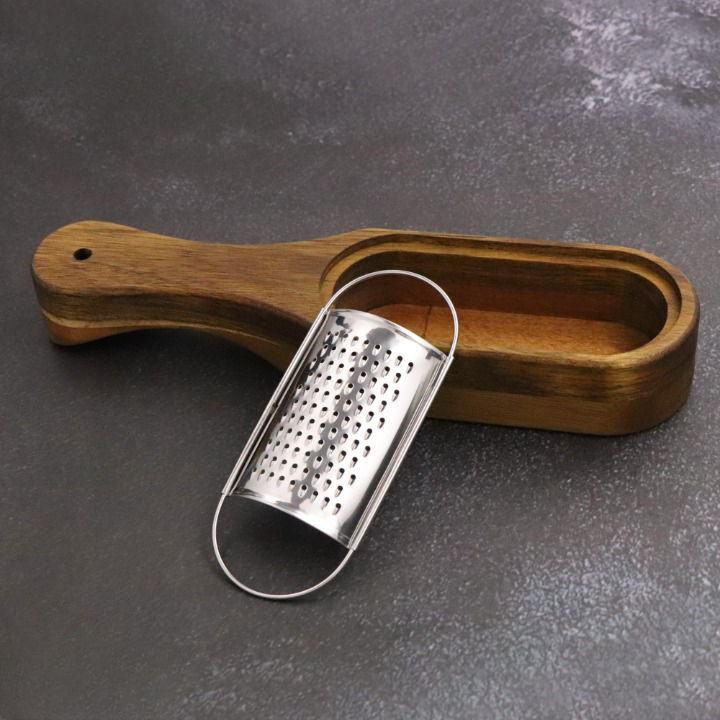 Vintage Style Wooden Grater (With Box)