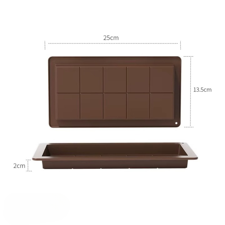 Dubai Chocolate Reusable Mold Bar