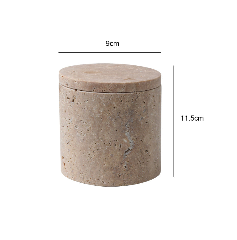 Light Lux Travertine Style Box Container