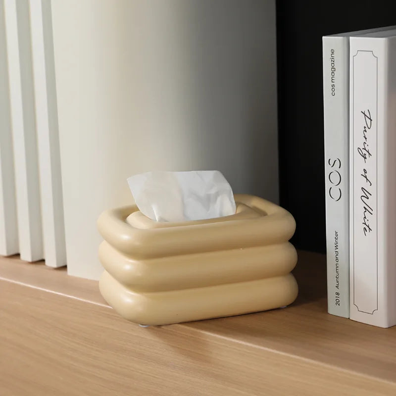 Ceramic Rectangular Tissue Boxes