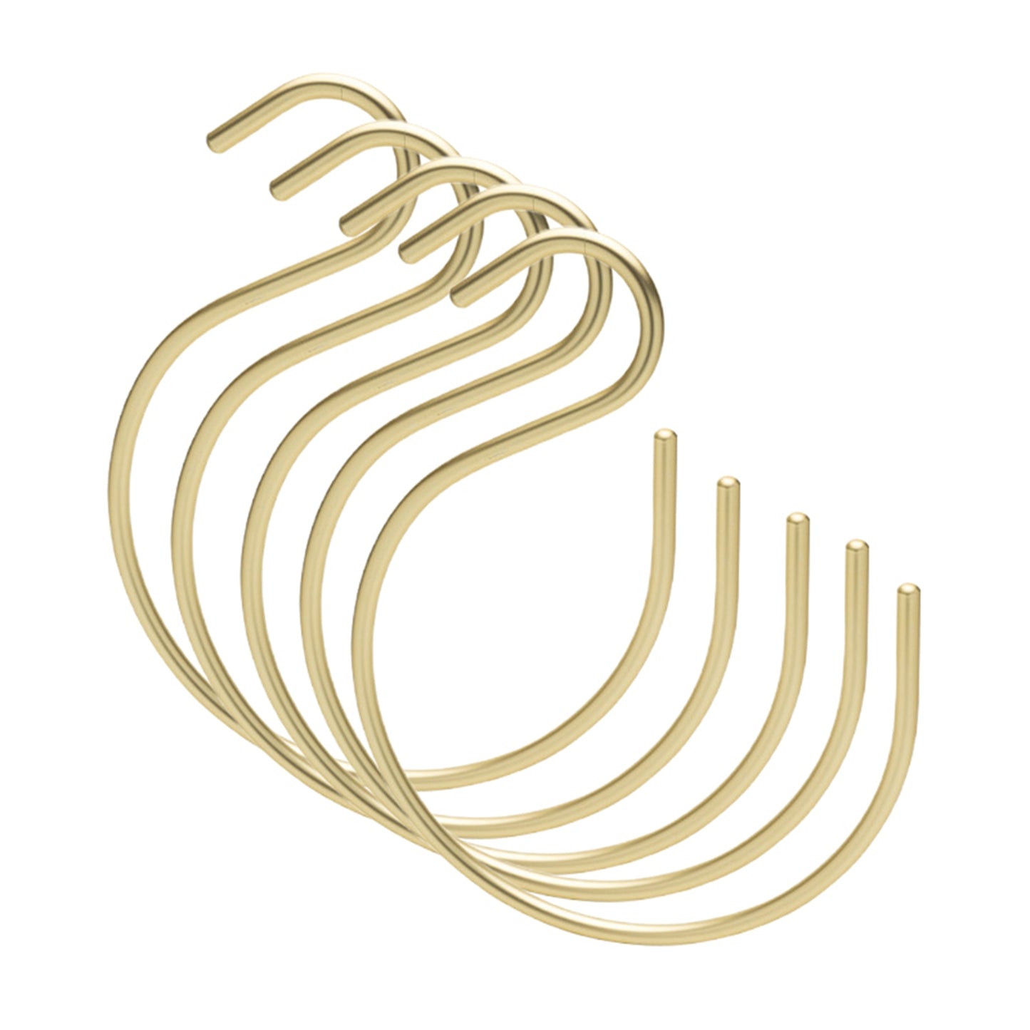 S Shape Light Lux Wardrobe Hooks