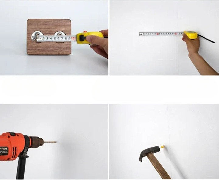 Hair Dryer & Tool Wall Mount Holder