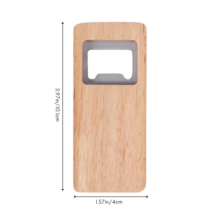 Manual Wooden Bottle Opener
