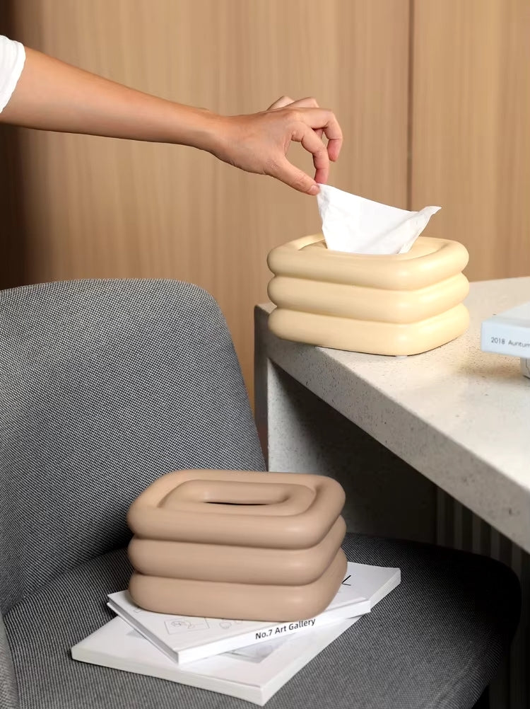 Ceramic Rectangular Tissue Boxes