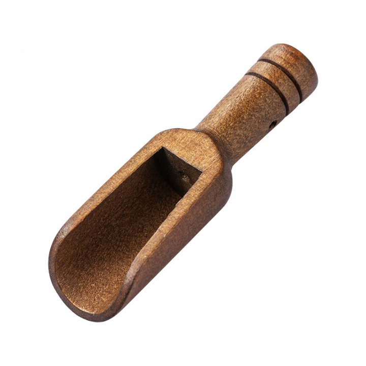 Mini Wooden Spice Scoop