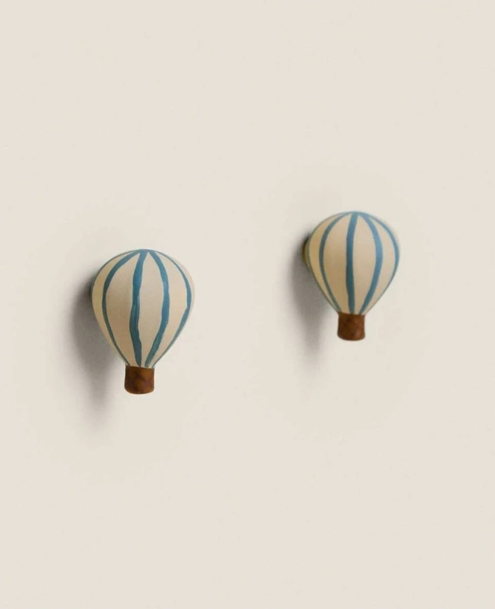 Hot Air Balloon Door Knobs (2 Pieces)