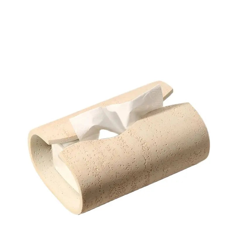 Light Lux Stone Tissue Box