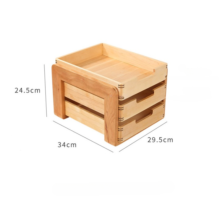 Solid Wood Storage Drawers