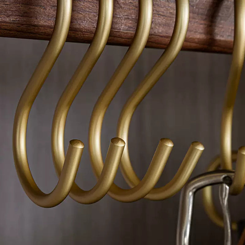 Mini S Shape Light Lux Wardrobe Hooks