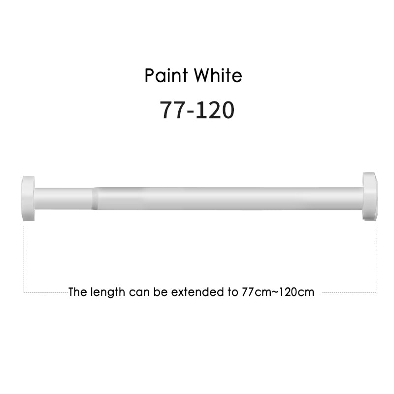 Aluminum Bathroom Shower Curtain Rail