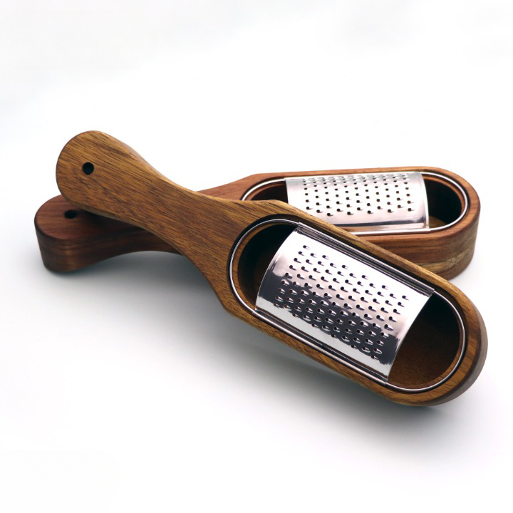 Vintage Style Wooden Grater (With Box)